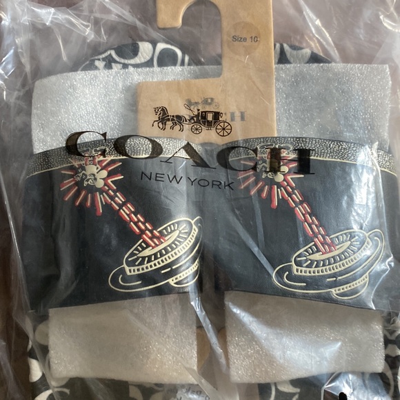 Coach Disney Mickey Mouse X Keith Haring Slide NWT - Picture 4 of 6